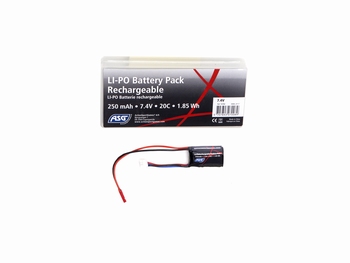 ASG LI-PO 7.4v 250mAH