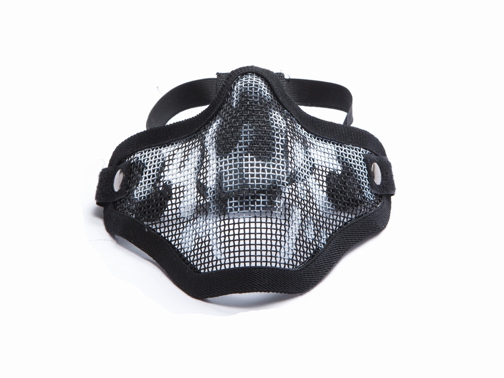 ASG mesh mask with skull print